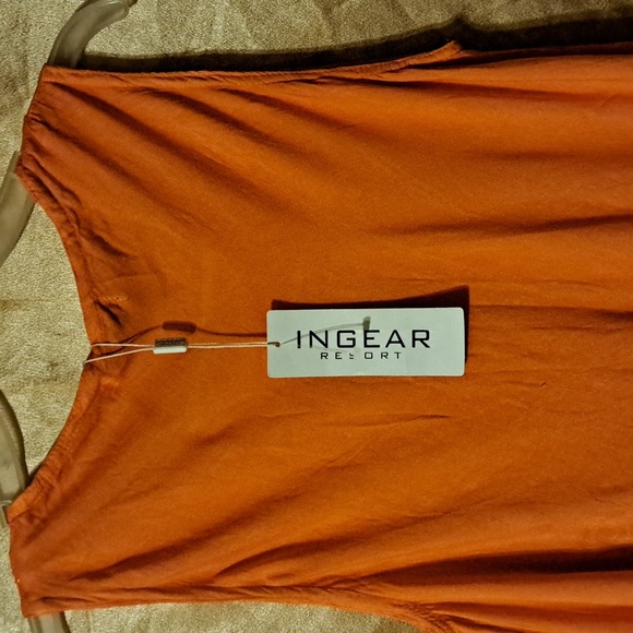 NWT Ingear Resort flowy dress/coverup - Picture 4 of 5